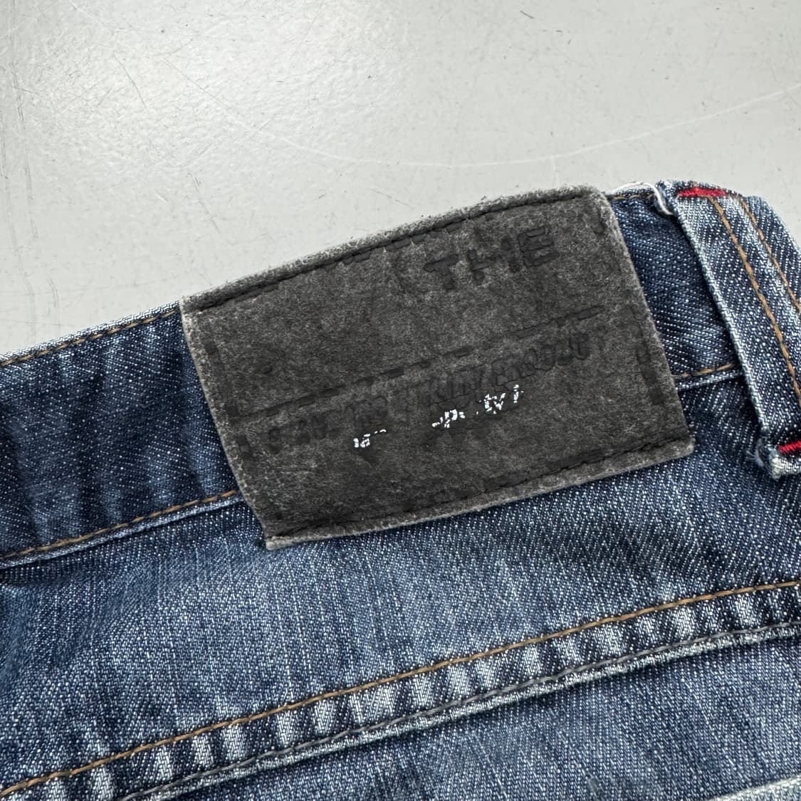 FUBU 후부 올드스쿨 힙합 워싱 와이드 데님팬츠 상품이미지7