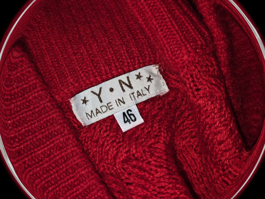 Vintage Cherry Wool knit Cardigan 상품이미지2