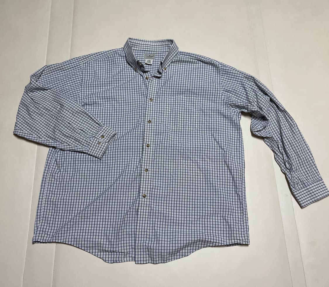 L.L.Bean 남성 체크 셔츠 XL 상품이미지1