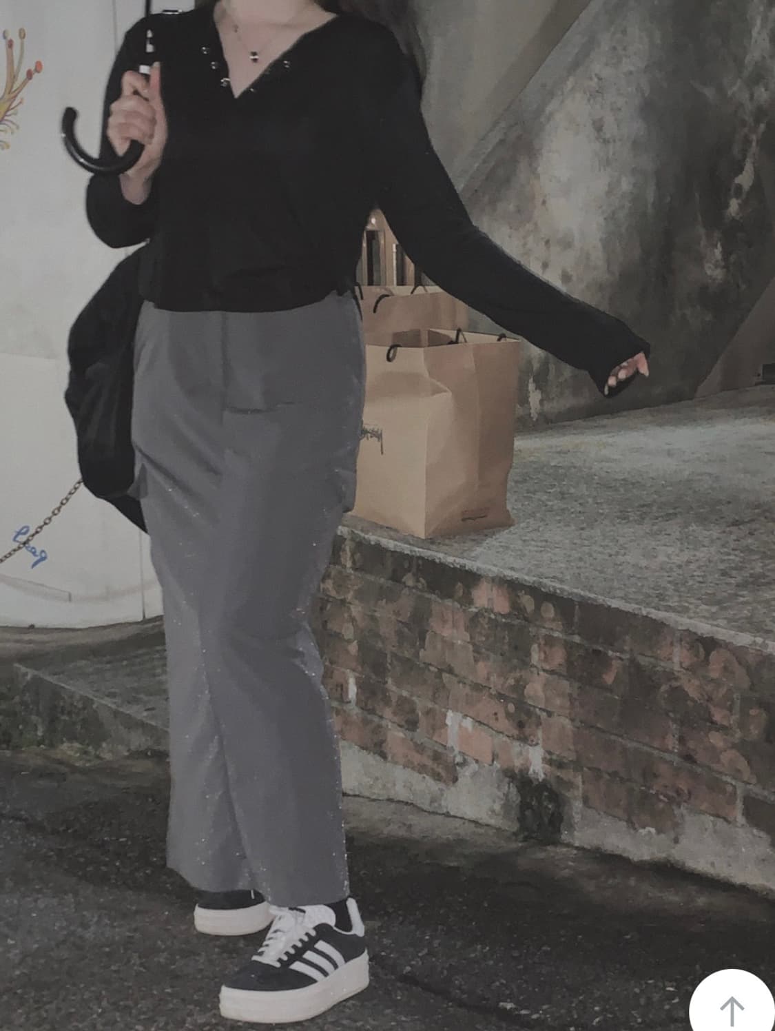 하비언니 made 유니크 나일론 카고 포켓 롱스커트 상품이미지8