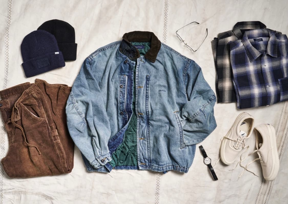 노티카 [JP Line]데님 블루종 - L (인디고블루) 상품이미지3