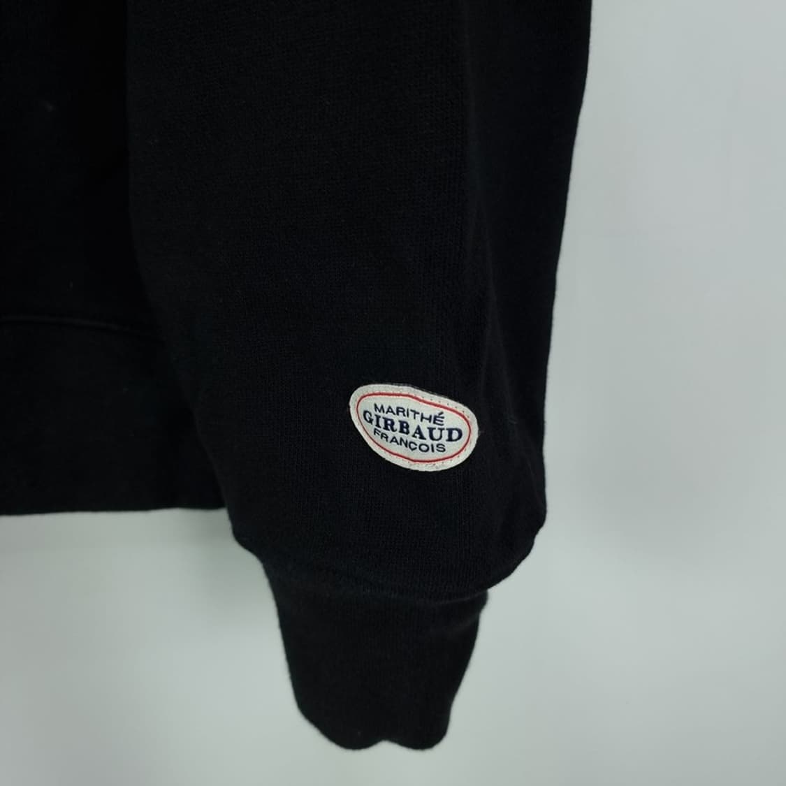 [마리떼프랑소와저버] 빅로고 프린팅 오버핏 맨투맨 블랙 M19180 상품이미지6