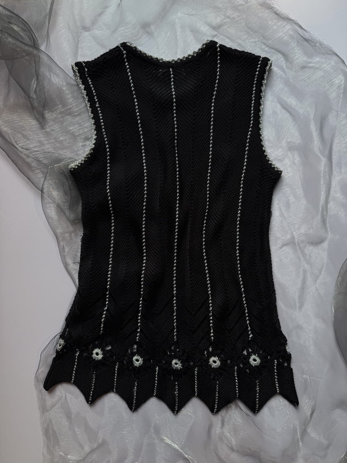 Silver Stitch Vest 0252 상품이미지6