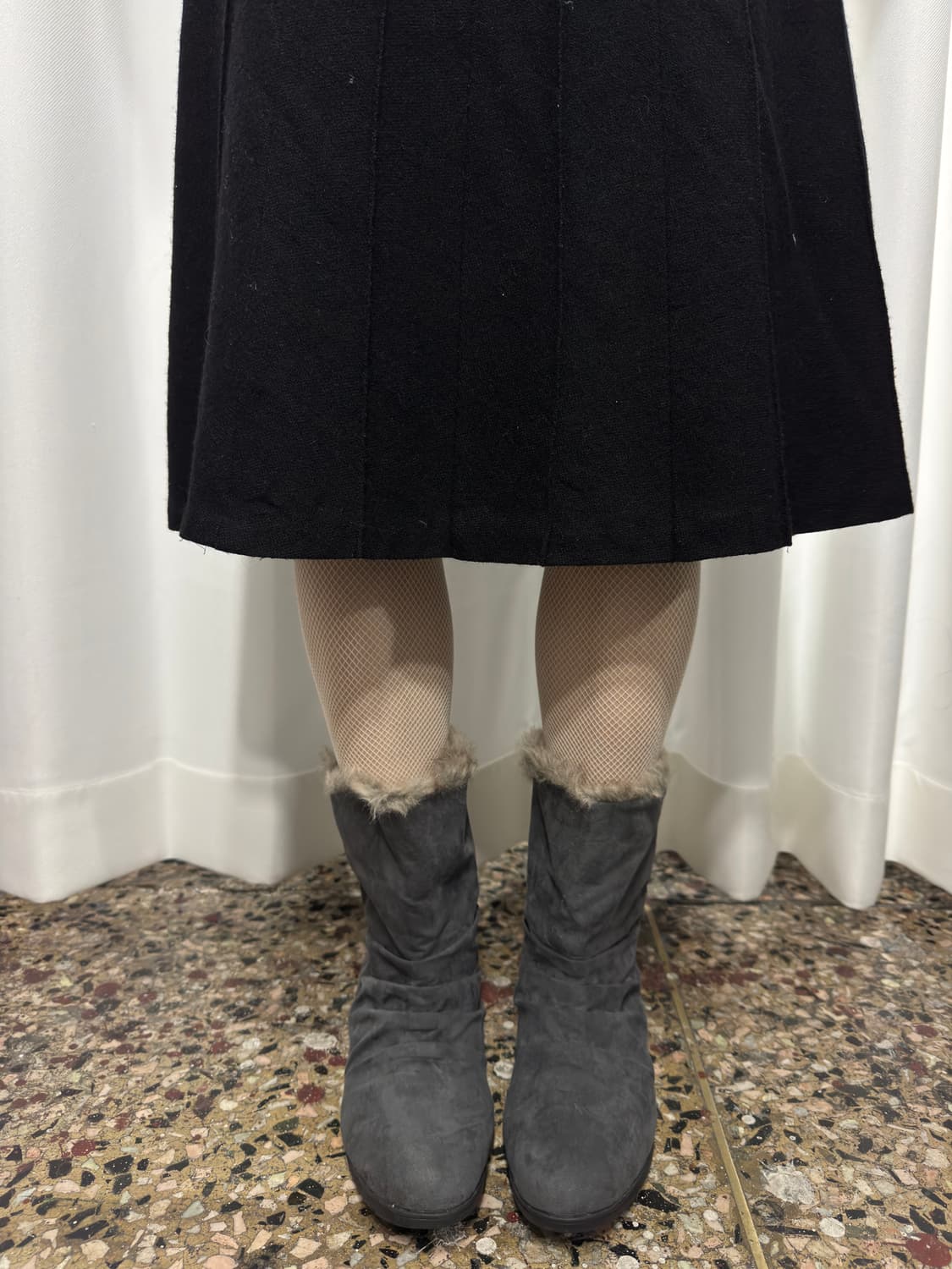 beauth wrinkle fur boots 상품이미지2