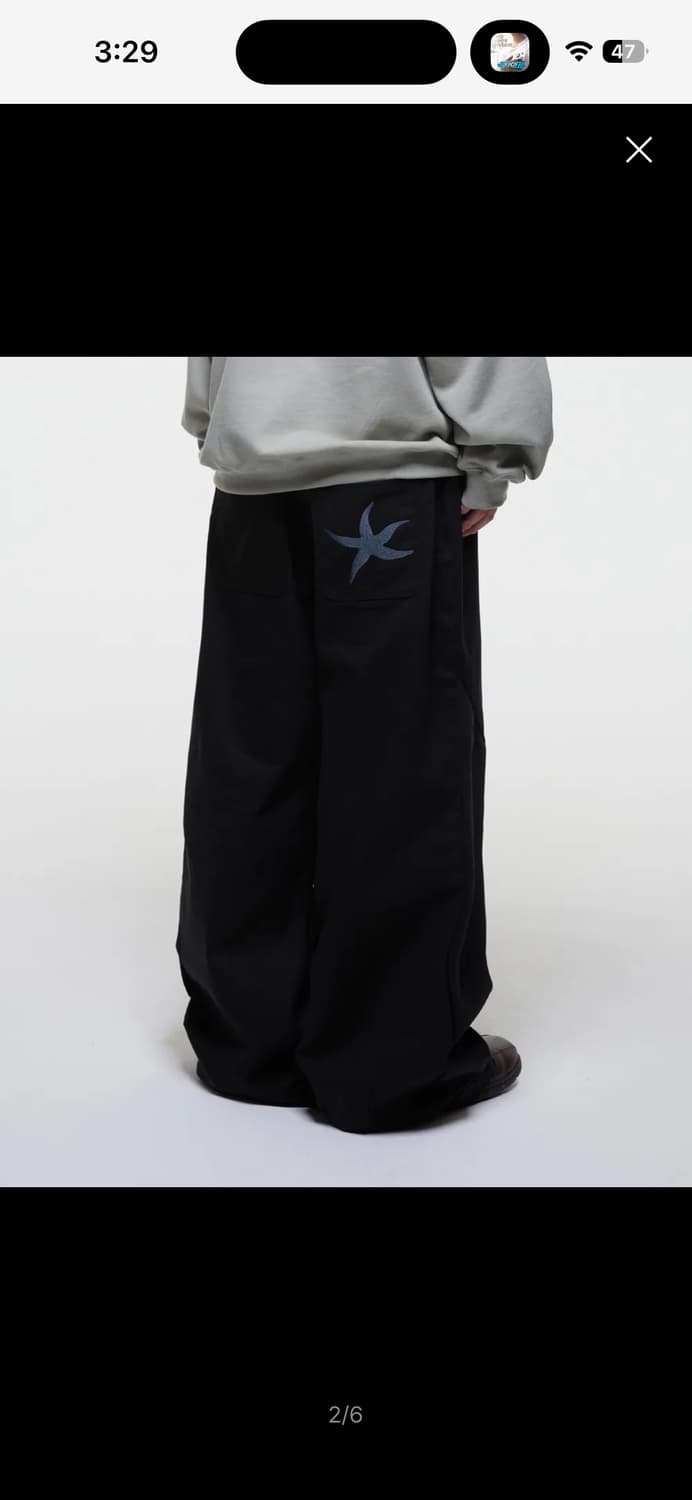 TCM starfish chino pants (black) 상품이미지1