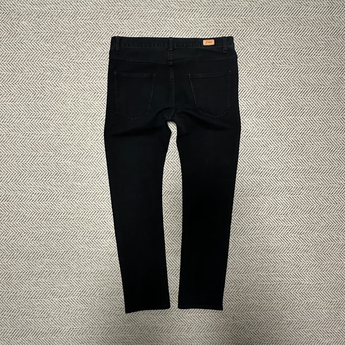 BEAMS japanese fabric black jeans 상품이미지2