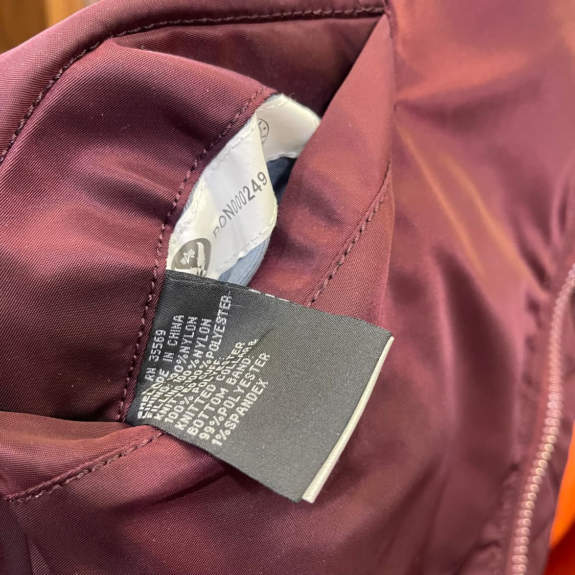 알파 usaf 마원 버건디 상품이미지7