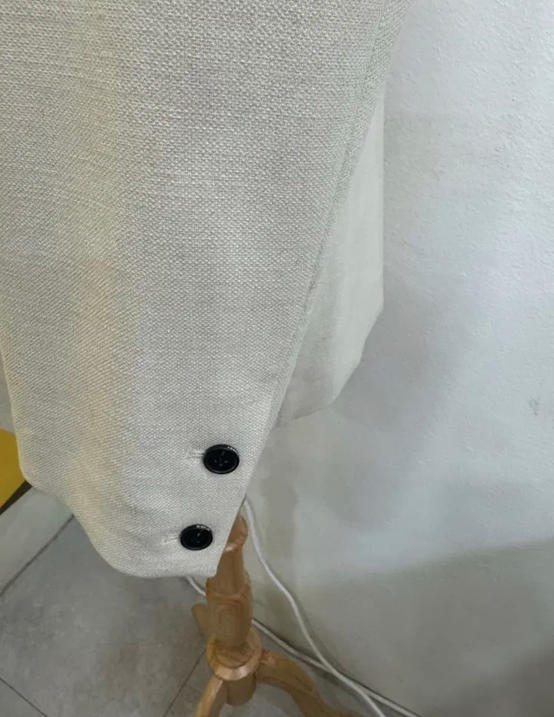 STUDIO TOMBOY 매니시 오버핏 더블자켓 아이보리 55-66  상품이미지4