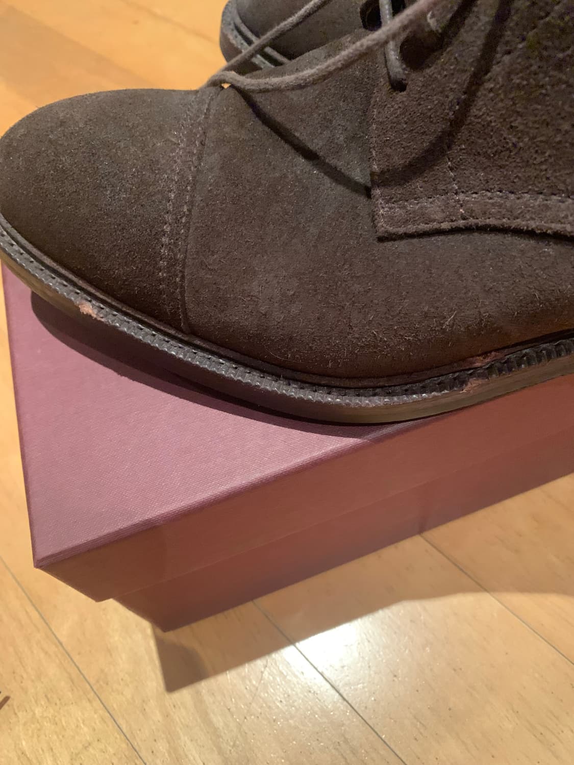 까르미나 스웨이드 부츠 판매(265-270mm)  상품이미지7