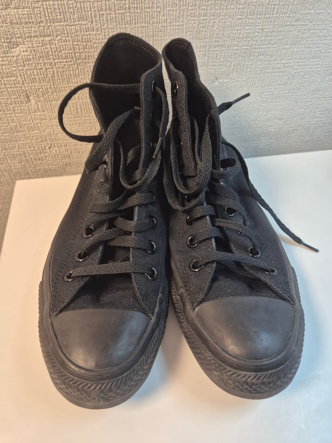 컨버스 올스타 하이 올블랙 상품이미지3