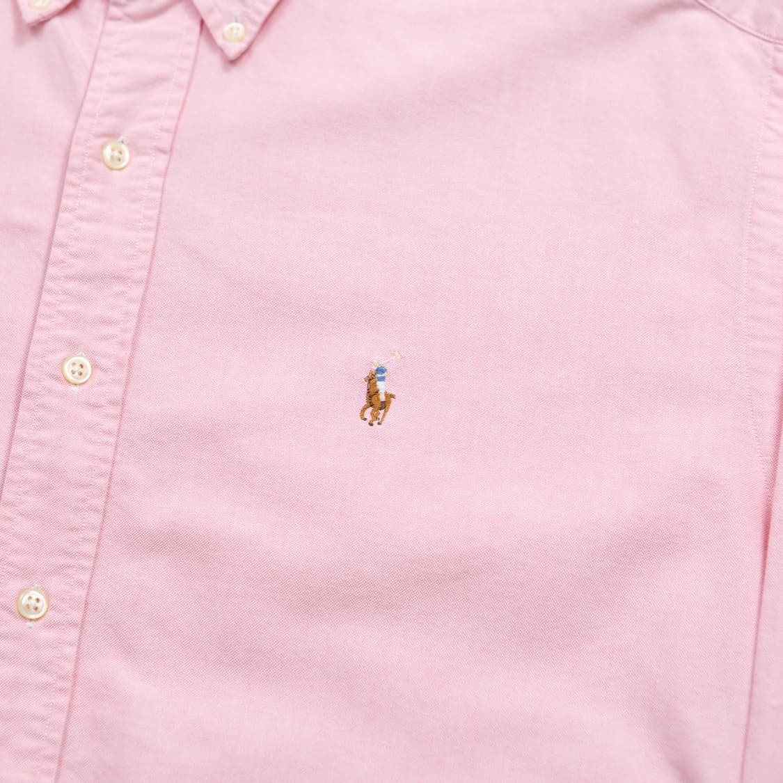 폴로 랄프로렌 블레이크 핏 옥스포드 셔츠 핑크 상품이미지2