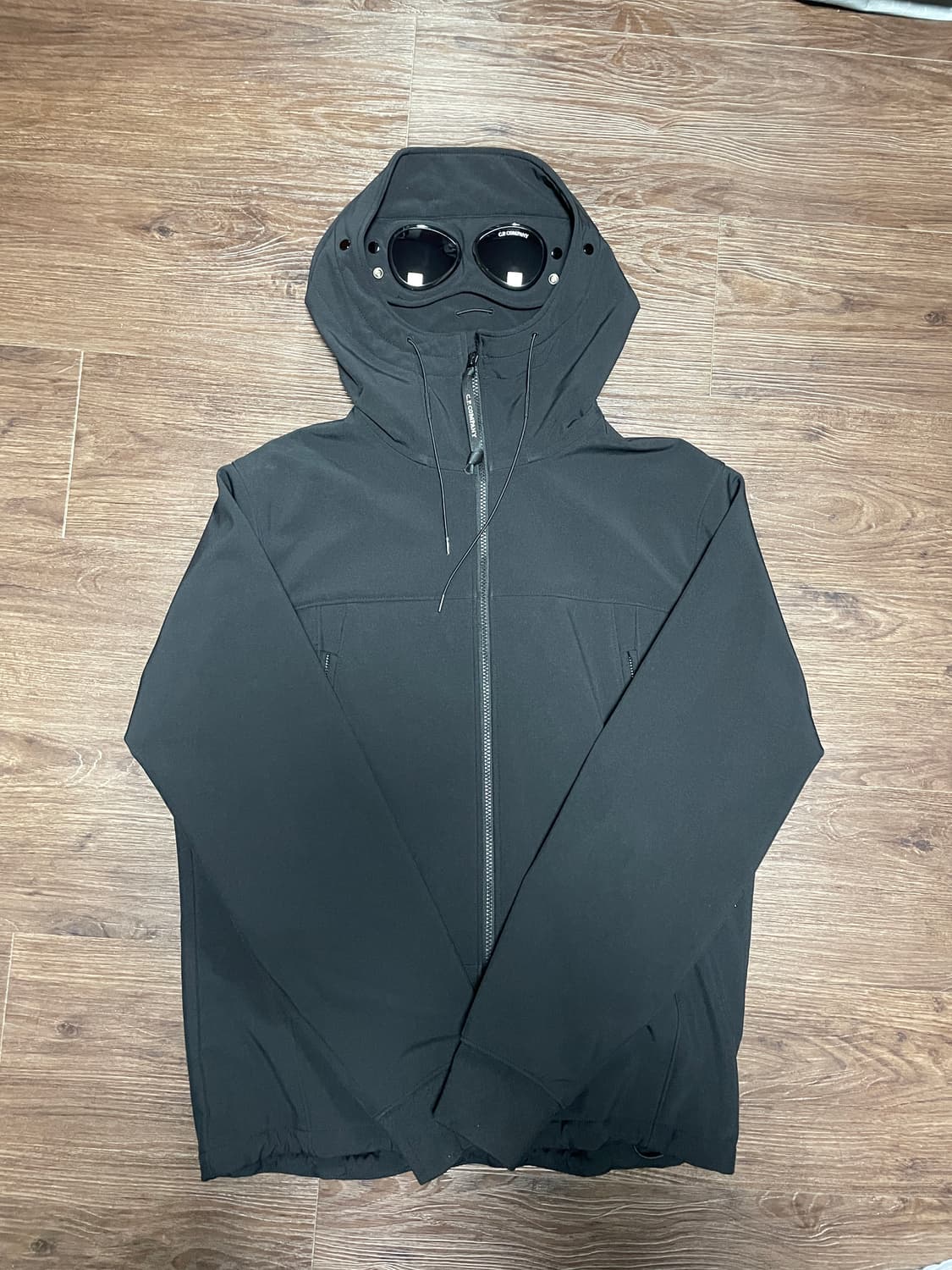 C.P. 컴퍼니 쉘-R 고글 자켓 블랙 상품이미지1