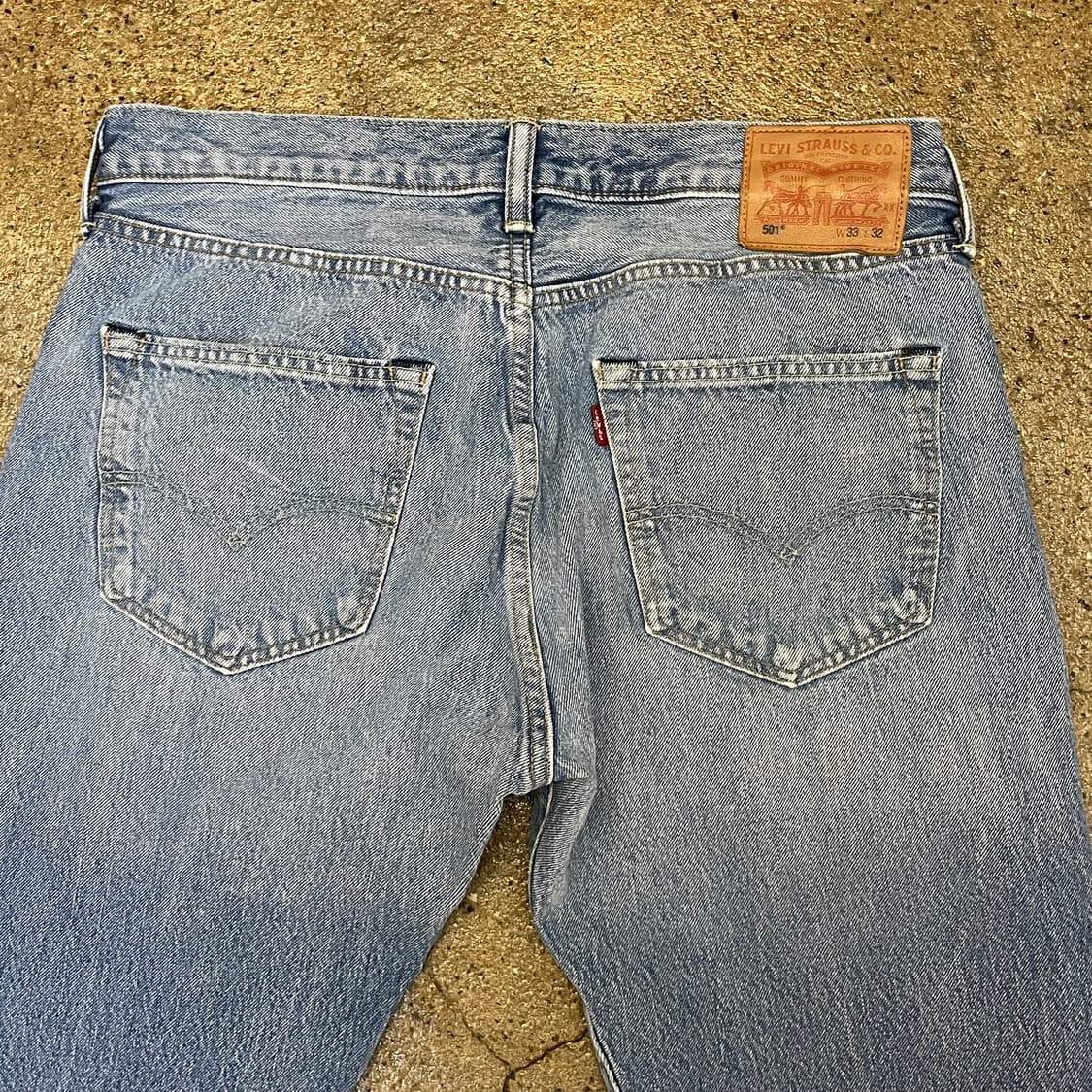 빈티지 리바이스 워싱 501 데님 청바지 상품이미지6