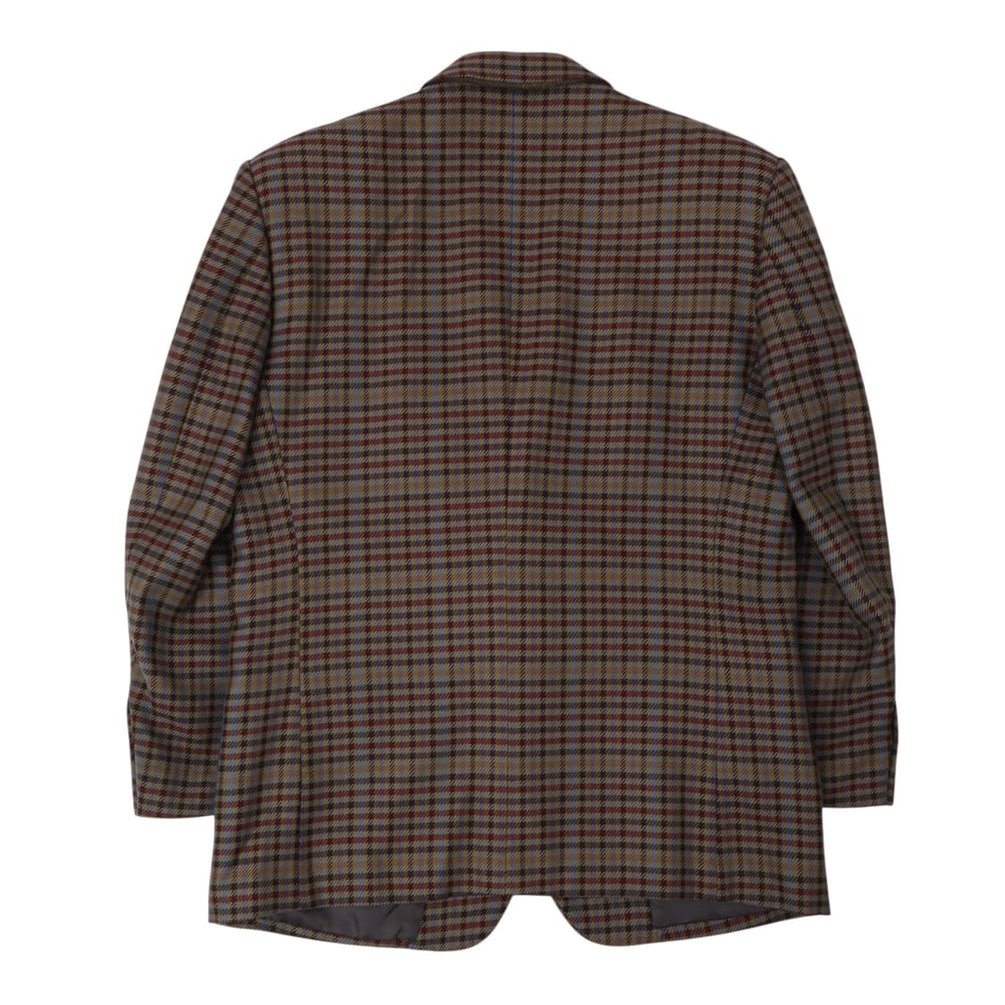 입생로랑 하운드투스 체크 울 2B 블레이저 자켓 상품이미지5