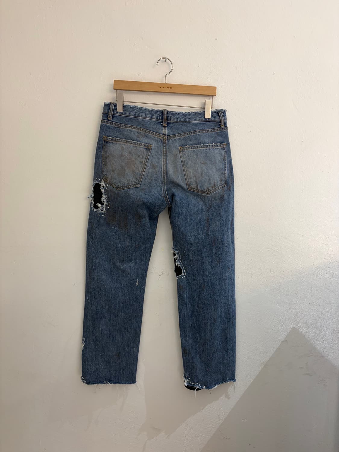 빈티지 커스텀 데님팬츠 상품이미지8