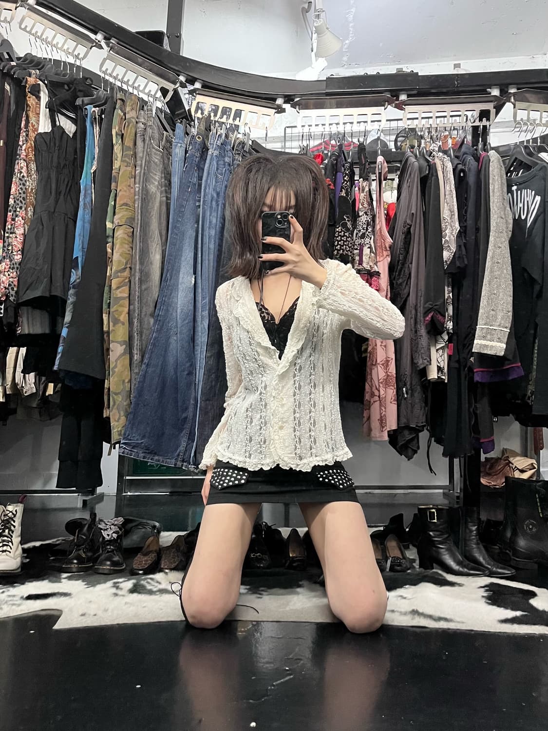 페어리 시스루 자켓 상품이미지1