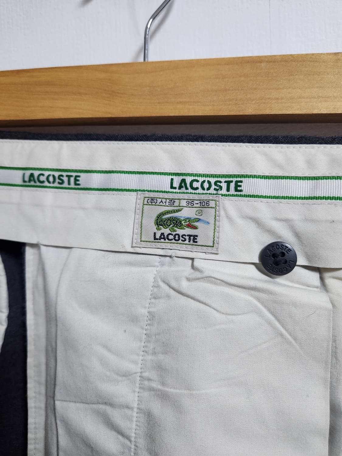 90s 서광 라코스테 울 플란넬 트라우져 상품이미지7