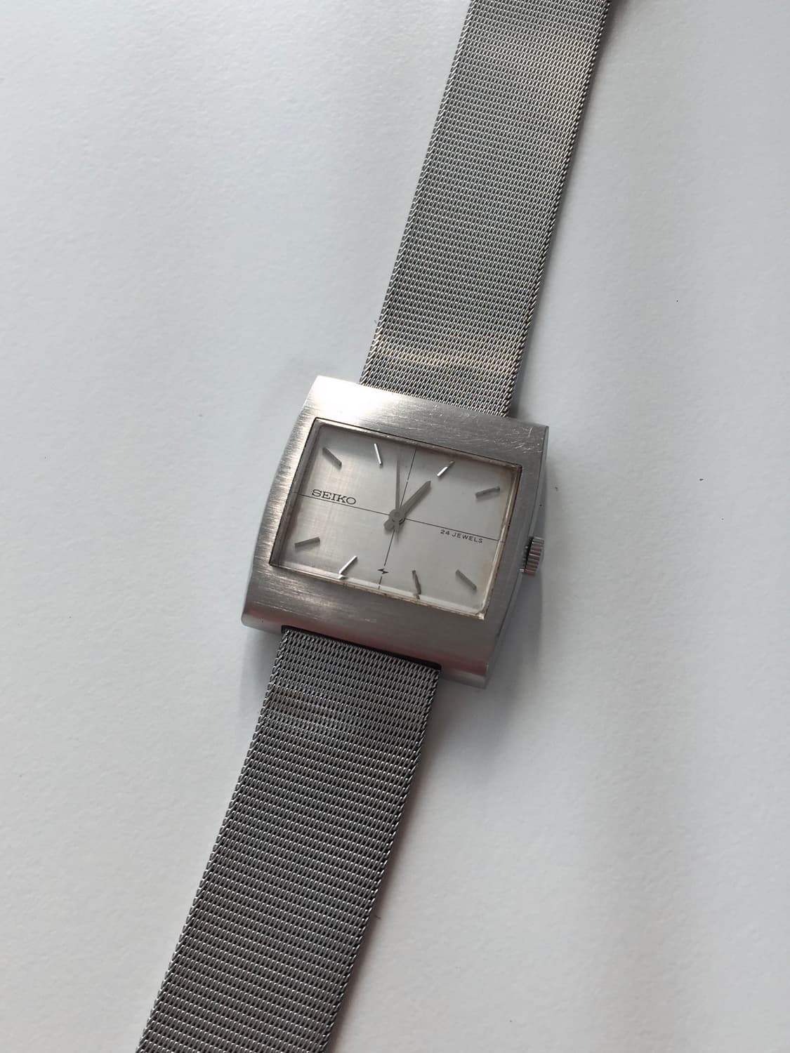 70s seiko chariot square manual wind 상품이미지9