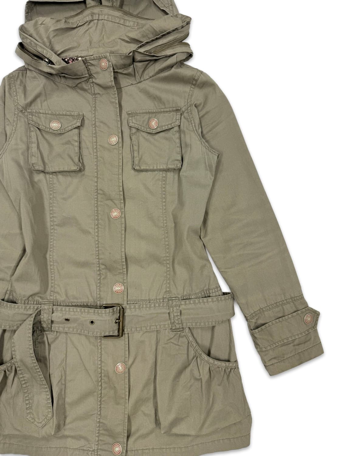 빈티지 Von Dutch 카고 포켓 미니 원피스 자켓 상품이미지2