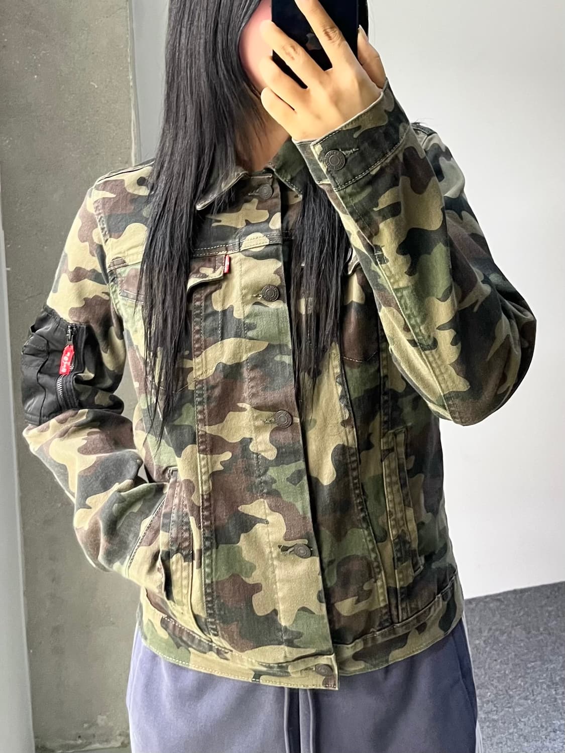 리바이스 카모플라쥬 트러커 자켓 상품이미지2