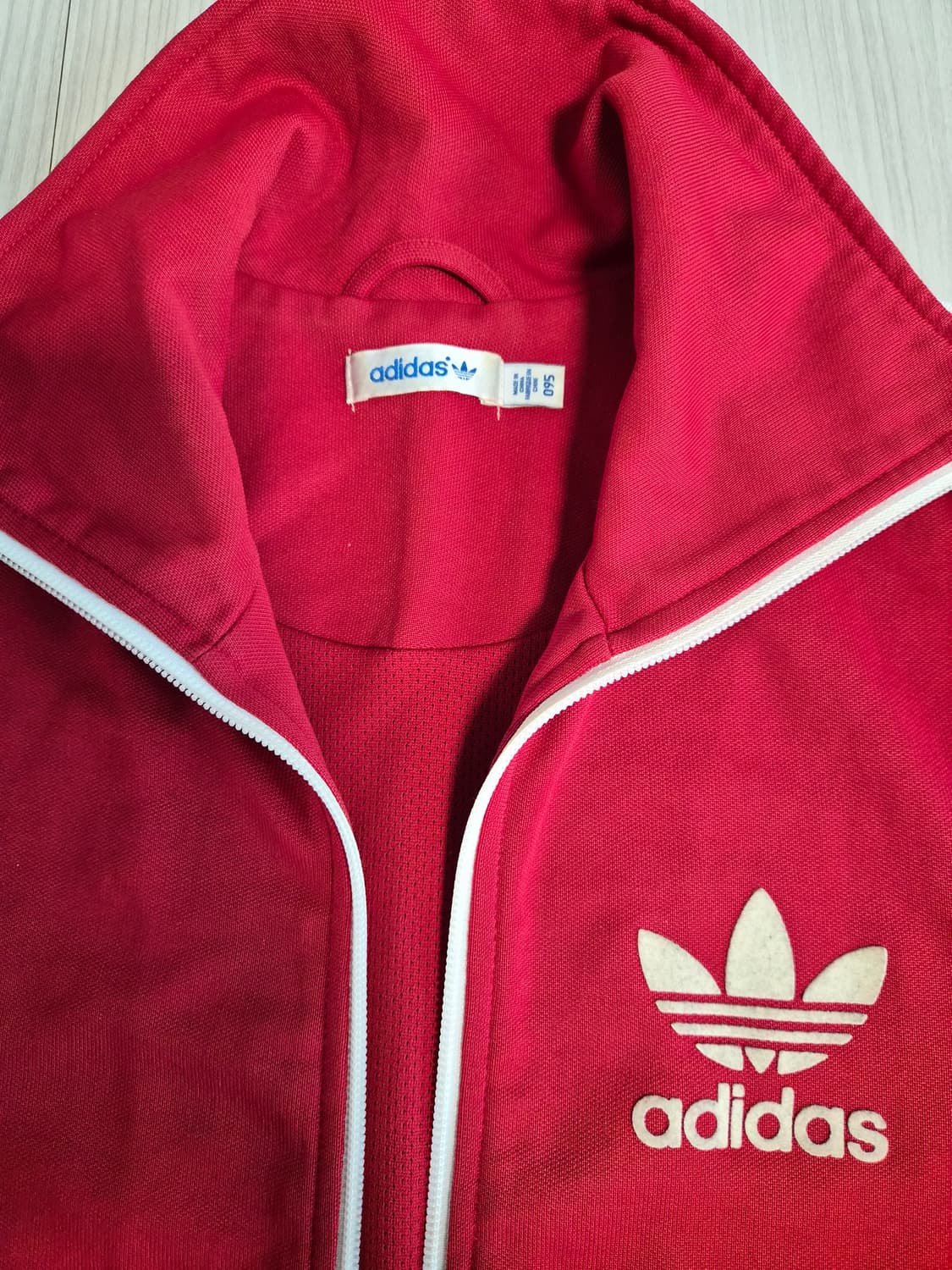 [아디다스 정품] 아디다스 오리지널 유로파 트랙탑 (레드) 상품이미지2