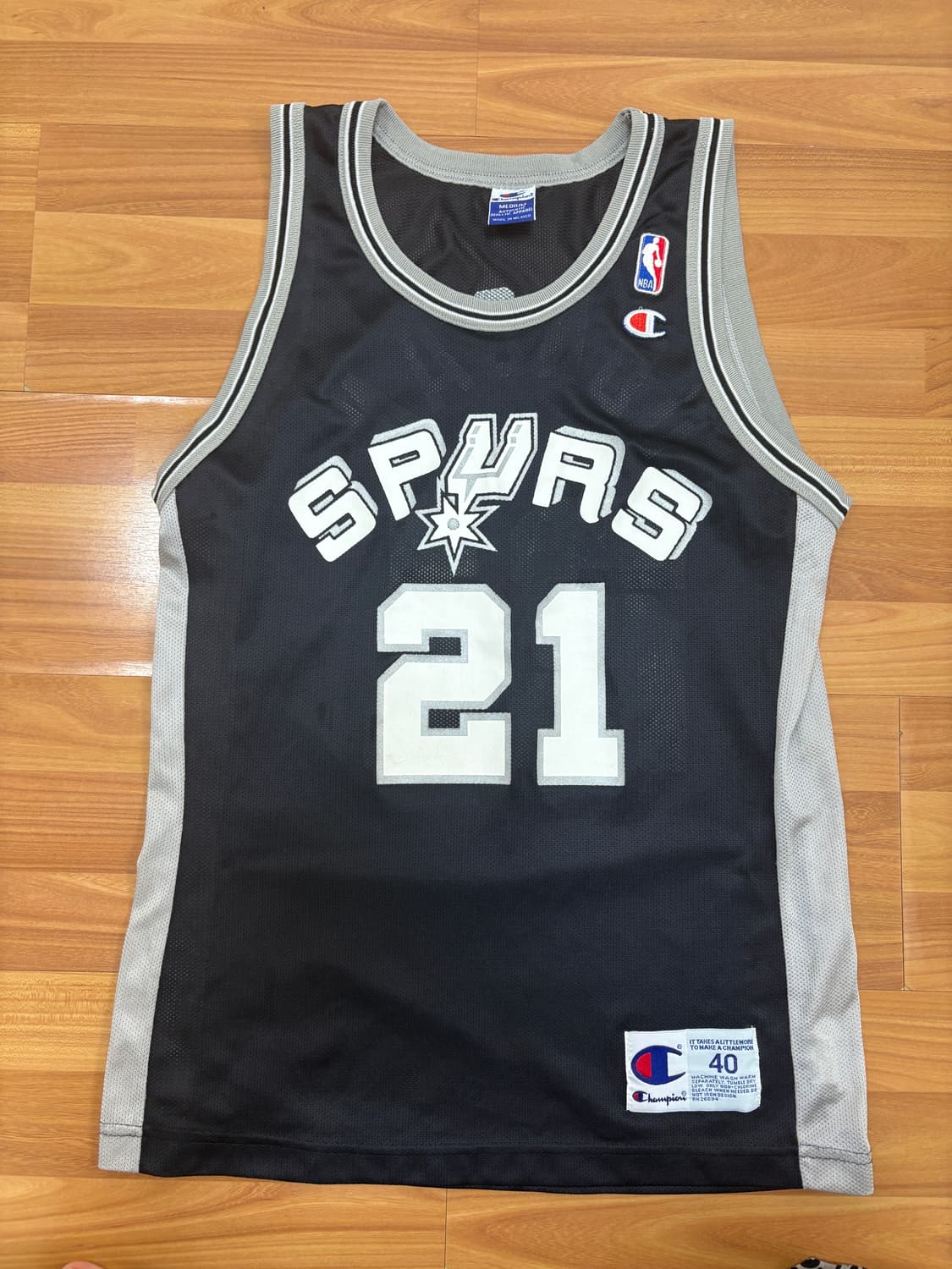 챔피온 NBA TIM DUNCAN 농구 저지 상품이미지1
