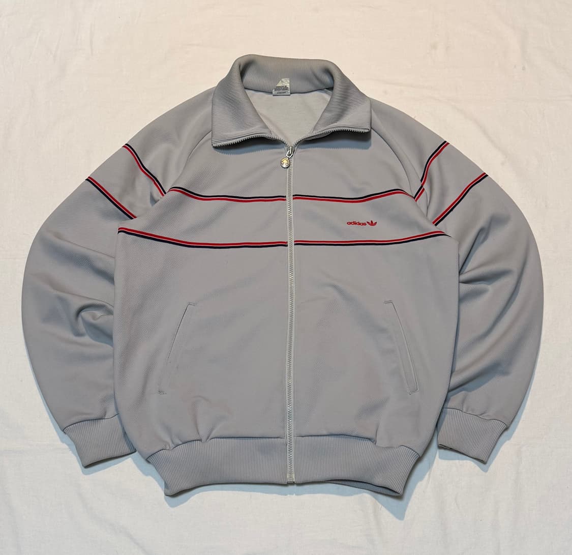 80s 아디다스 서독 아카이브 트랙탑 져지 그레이 상품이미지1