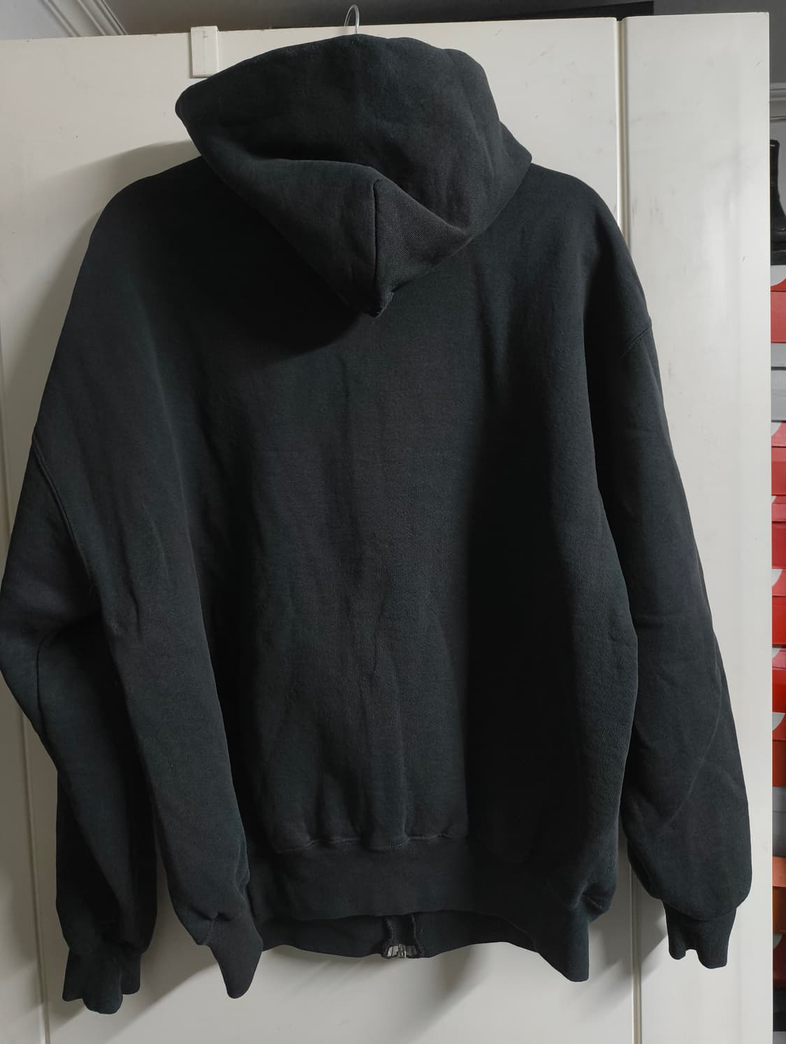 러셀 usa 90s 블랙 후드집업  L 상품이미지3