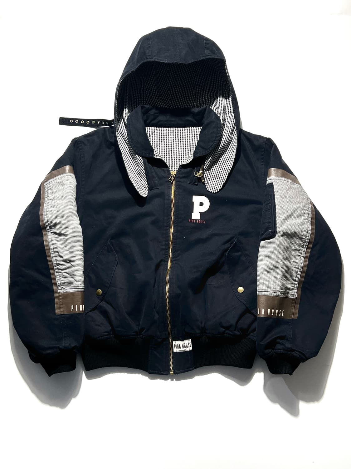 Pink House Hooded Bomber Jacket 상품이미지3