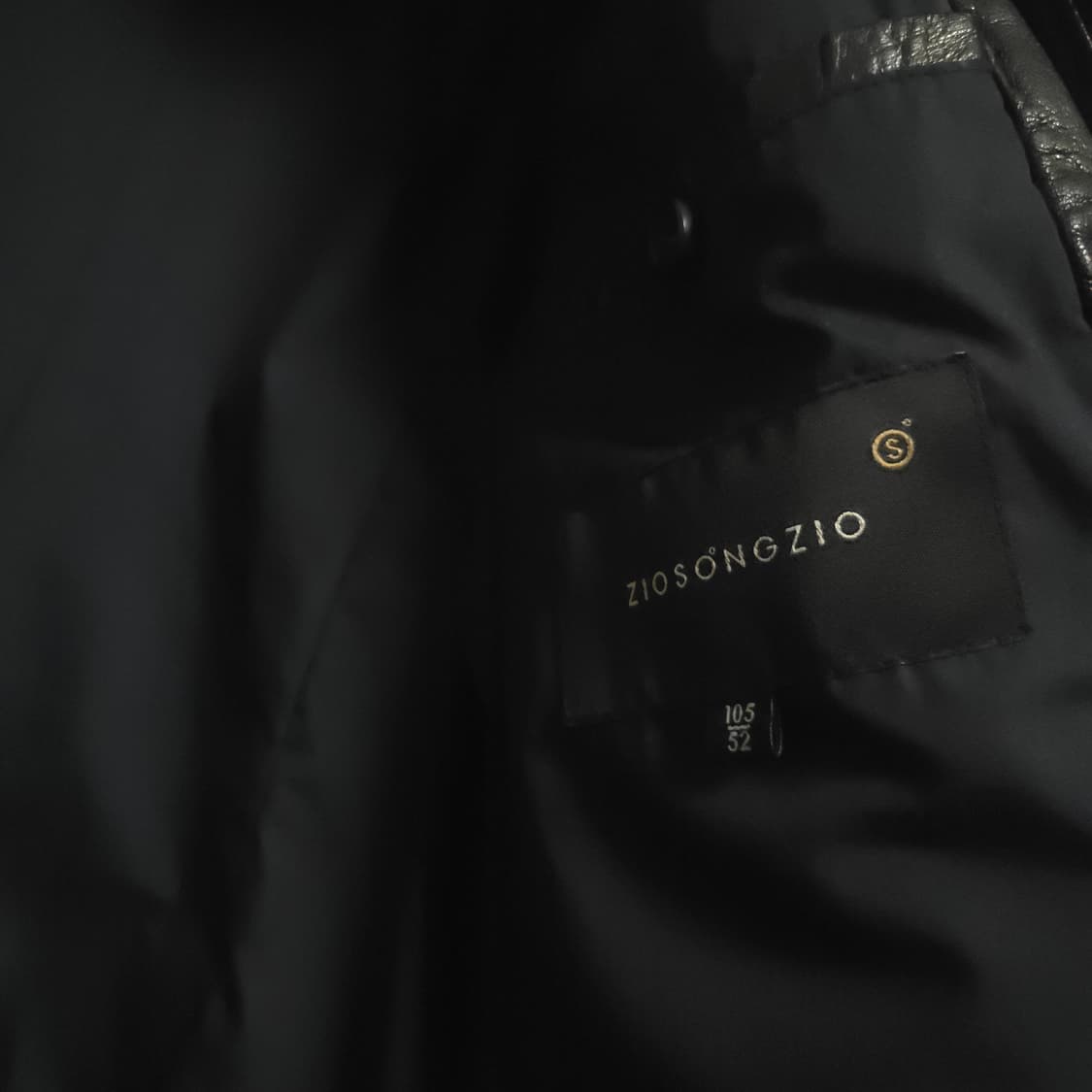 송지오옴므 지오송지오 남성 가죽 자켓 XL(105) 상품이미지6