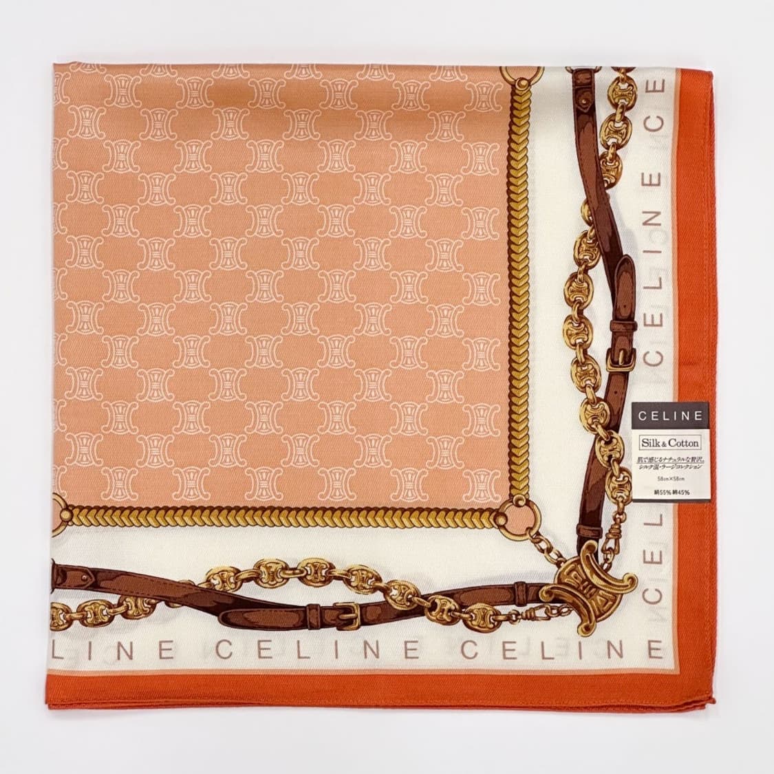 (새상품) celine / 셀린느 실크혼방 쁘띠스카프 상품이미지6