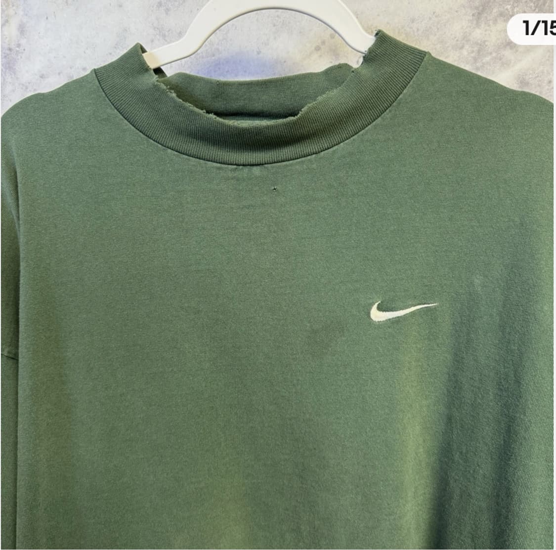 90s 나이키 롱슬리브 모크넥 상품이미지3