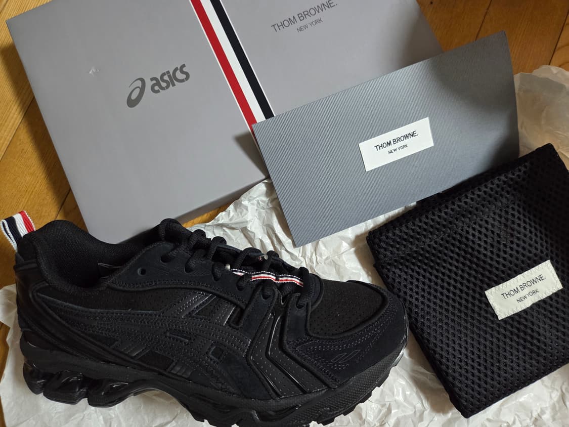 [225][260][270]아식스 톰브라운 젤카야노14 블랙 상품이미지8