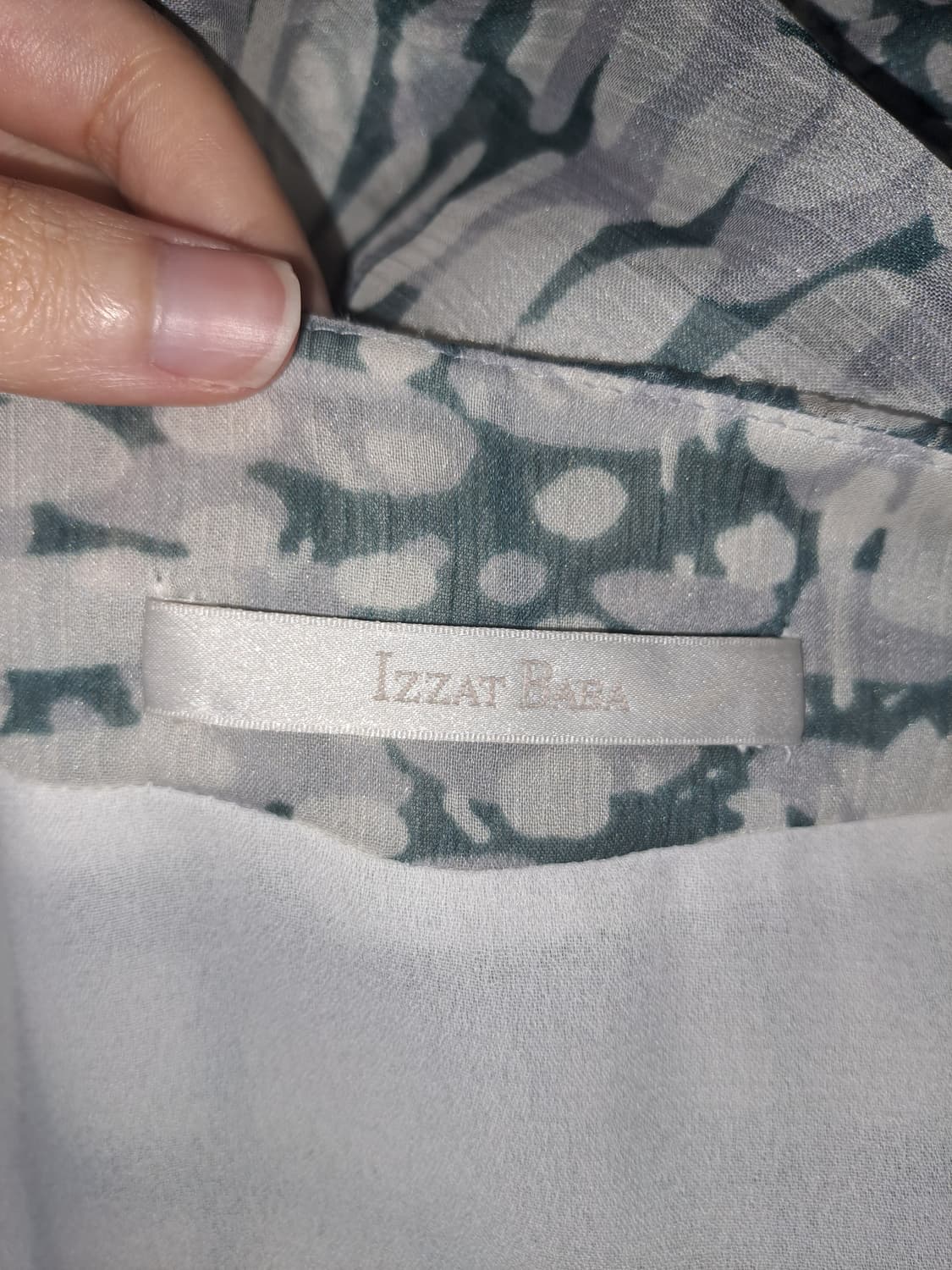 (드라이 크리닝 완료)아이잗컬렉션 아이잗바바 민소매 프릴원피스 청록 블랙 상품이미지6