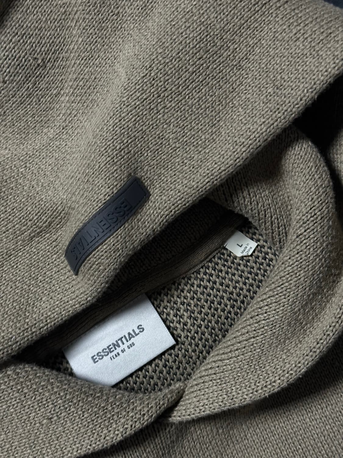 Essentials knit hoodie 상품이미지3