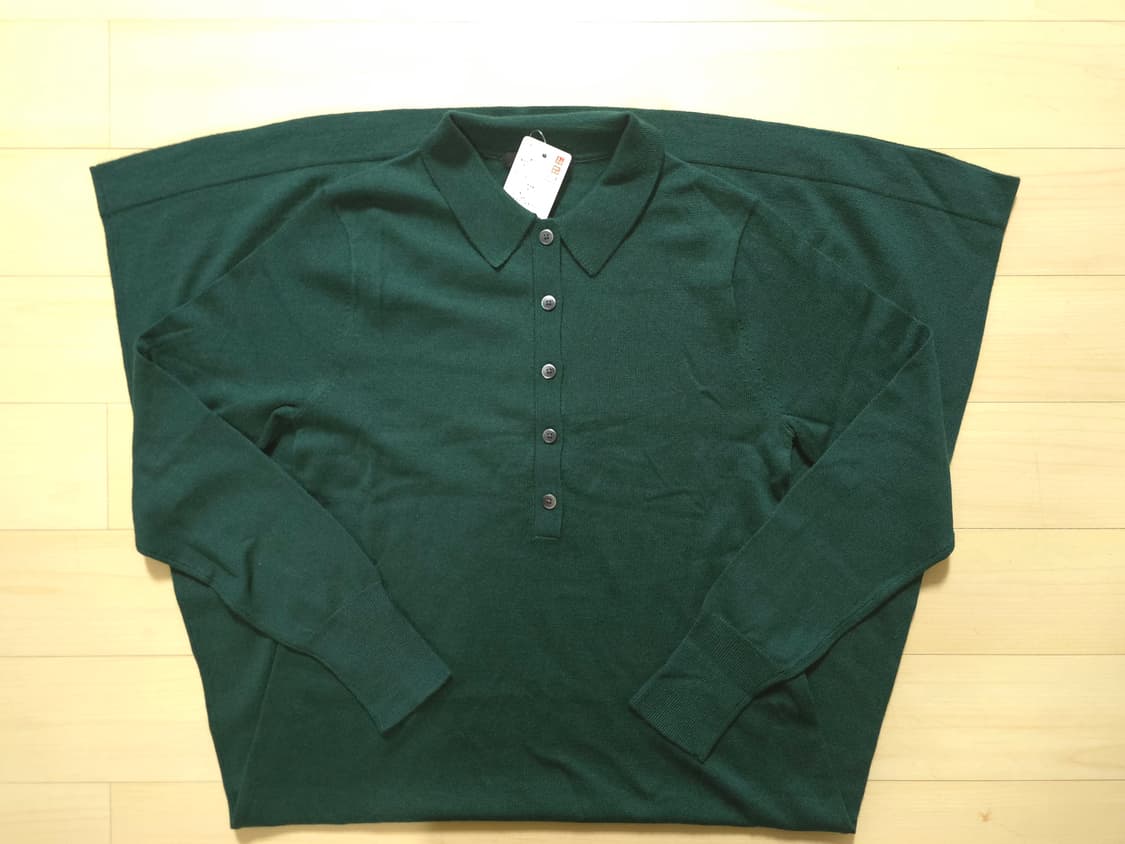 유니클로 메리노 블렌드 폴로 원피스 상품이미지1