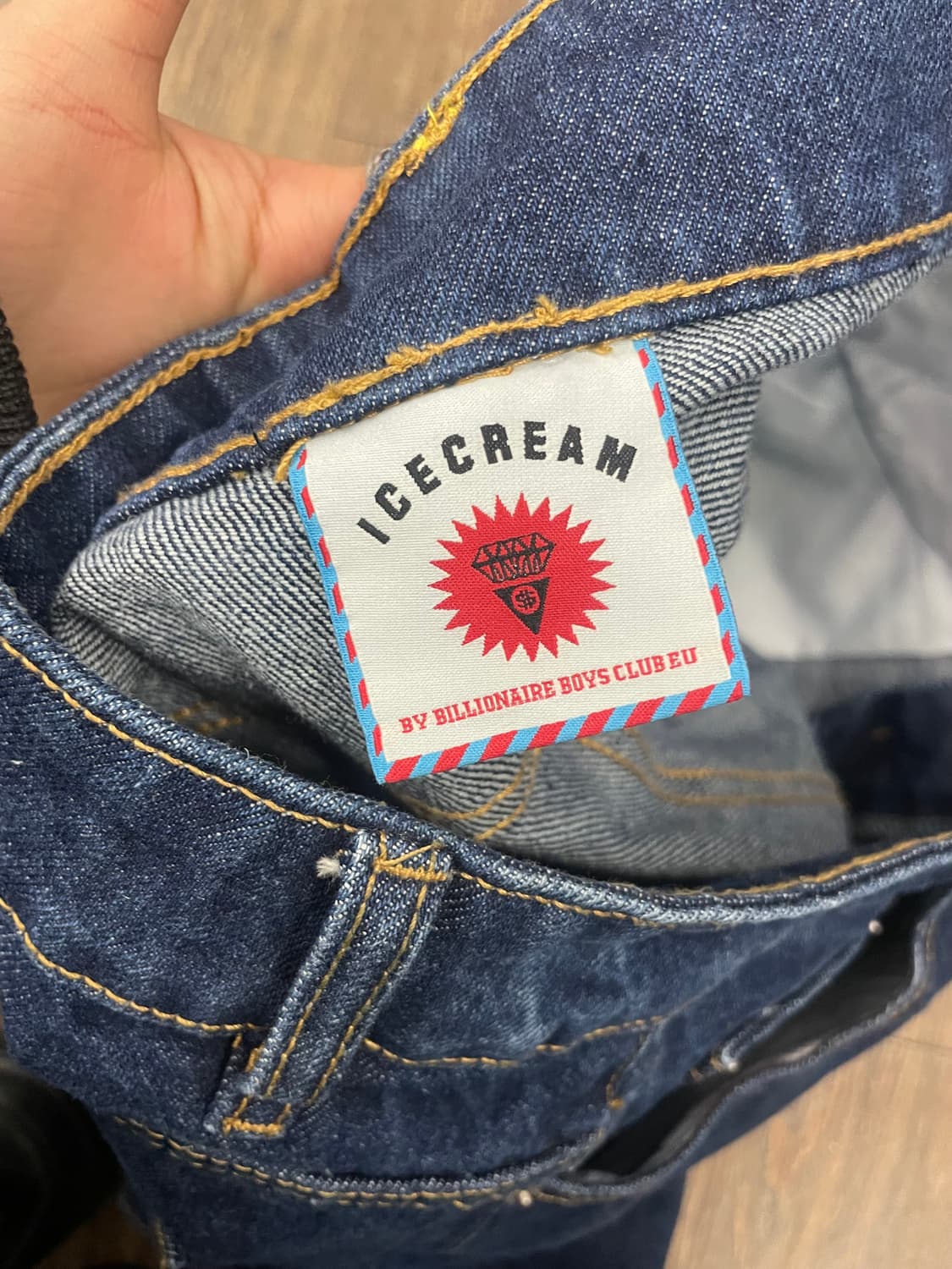 BBC 러닝독 데님 팬츠 개바지 32사이즈 상품이미지3