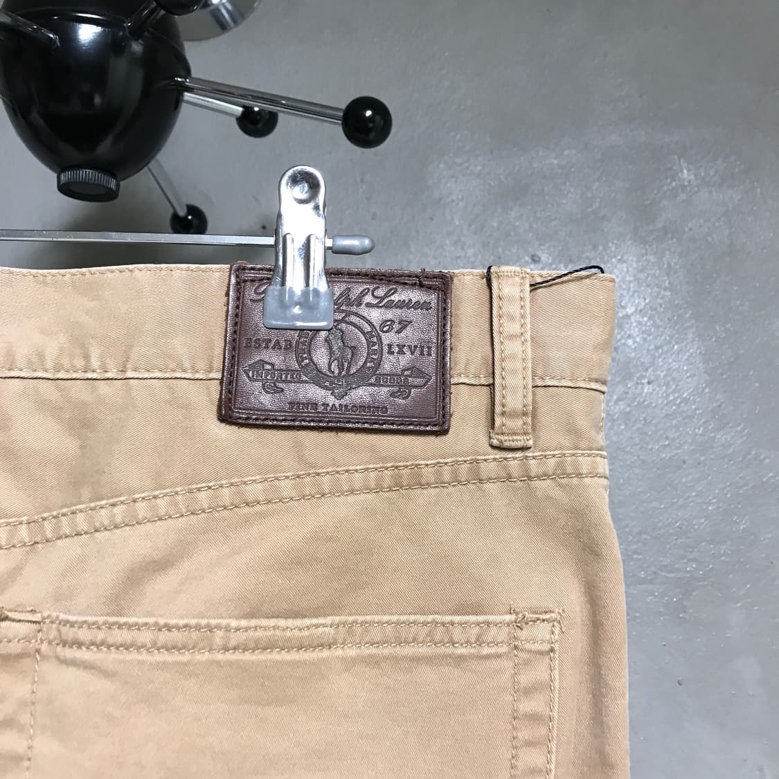 폴로 랄프로렌 베이지 코튼 팬츠 34 상품이미지5