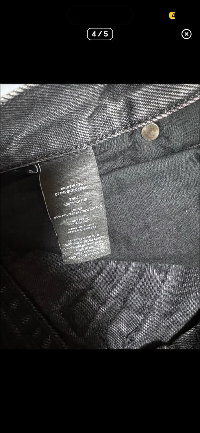 Helmut lang 디스트레스트 팬츠 상품이미지4