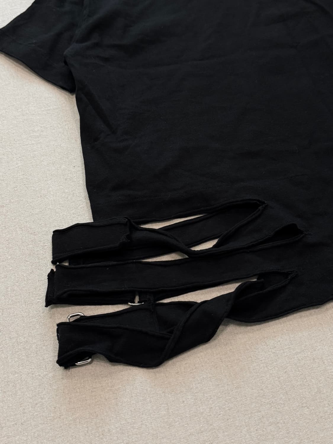 꼼데가르송 16ss 비대칭 벨티드 티셔츠 상품이미지5