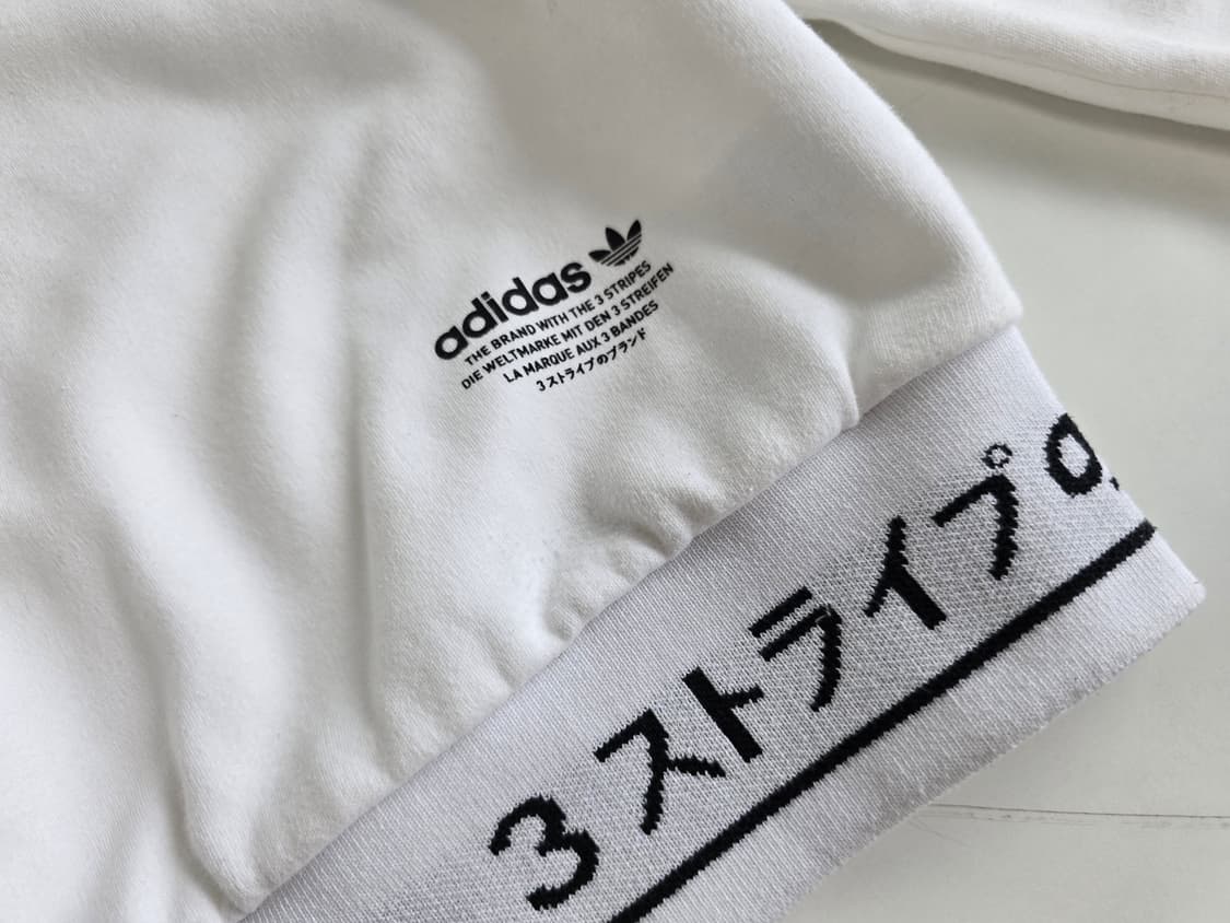 아디다스 오리지날 NMD 크루 맨투맨 화이트 M 상품이미지5