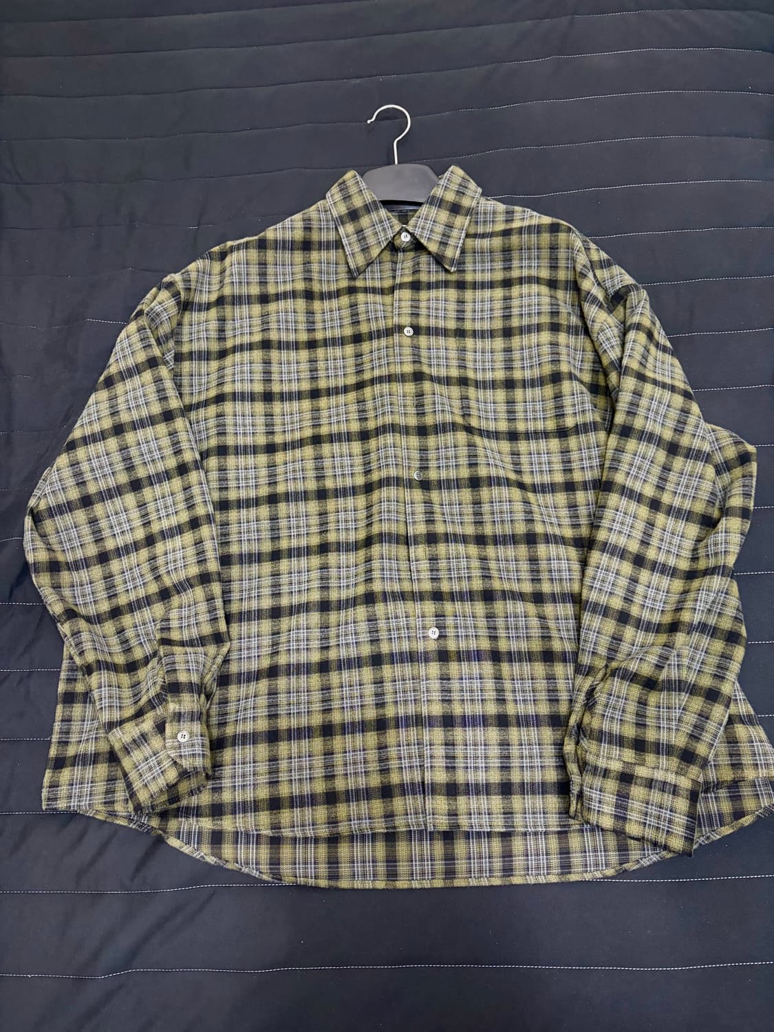 mjd 플란넬 체크셔츠 M 상품이미지3