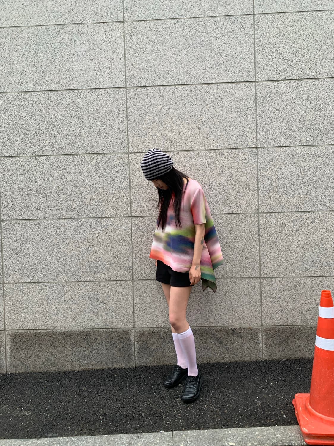 fish tail pleats top 상품이미지3