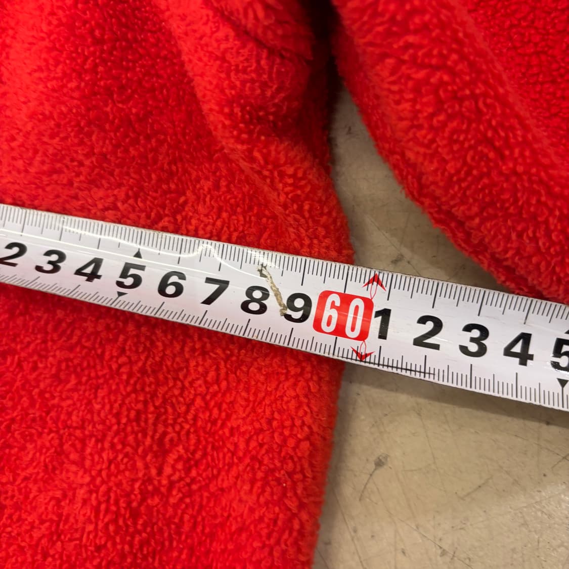 타미힐피거 레드 플리스 하프집업 상품이미지5