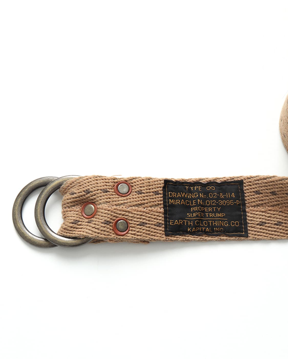 캐피탈 KAPITAL Ring Belt 상품이미지3