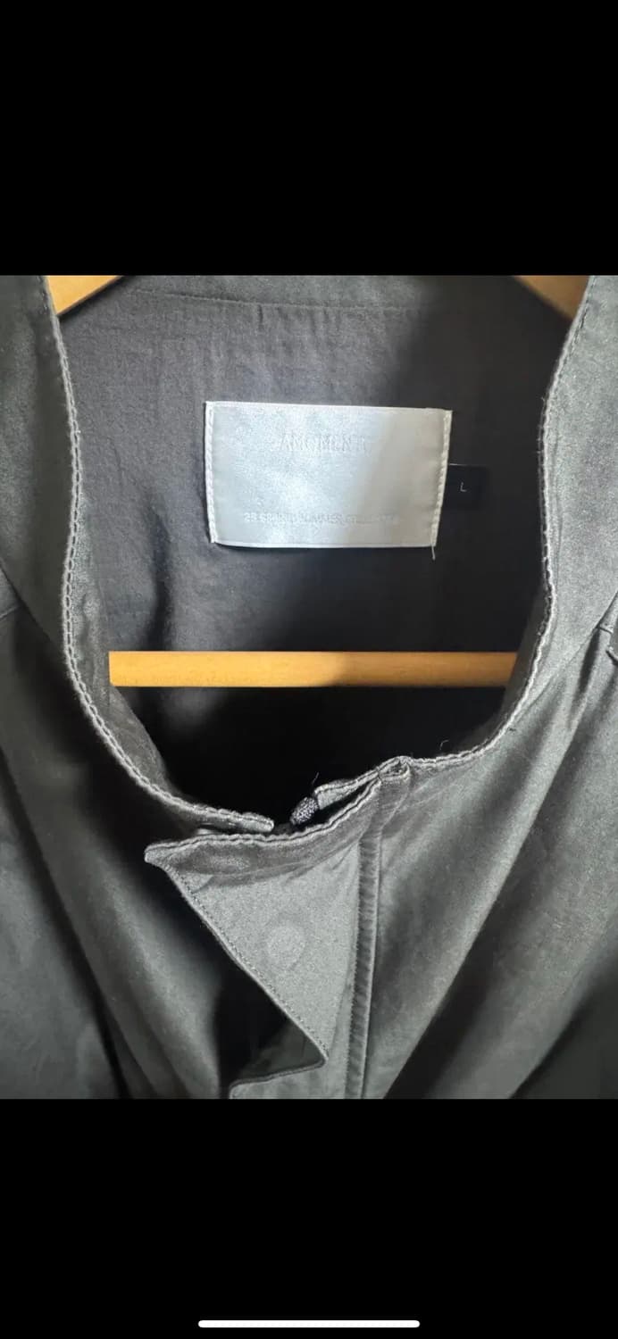 아모멘토 래글런 코튼 집 자켓 브라운 L 상품이미지2