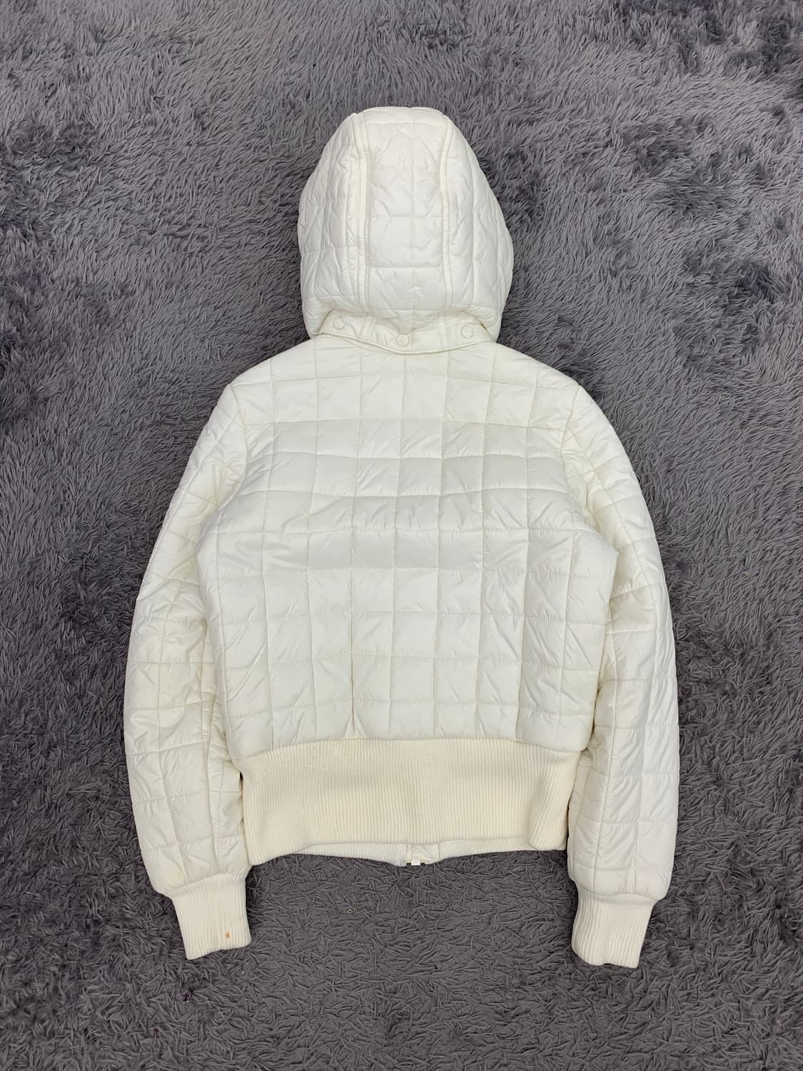 아디다스 와투케 화이트실버 크롭 패디드 다운자켓 상품이미지2