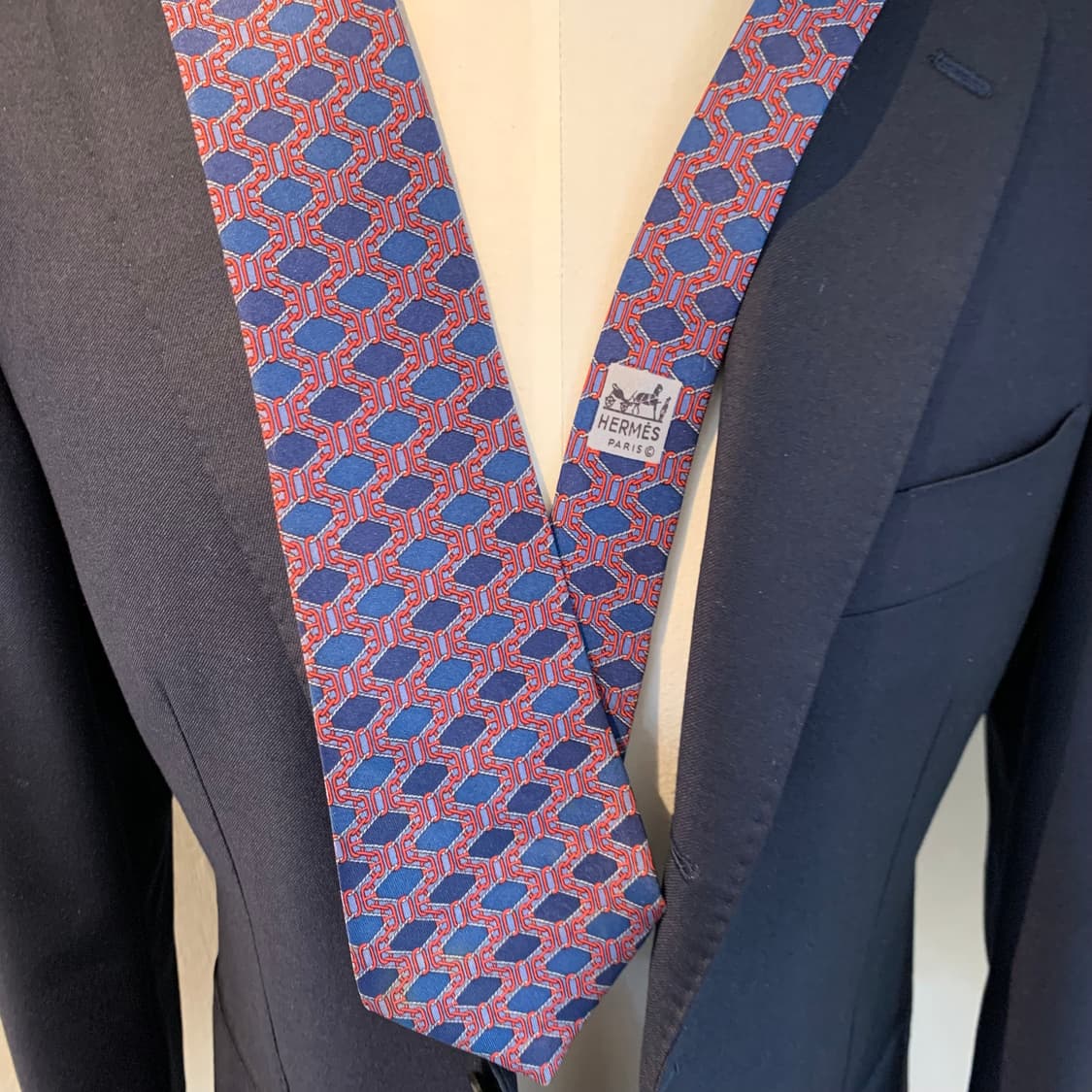 에르메스(HERMES) 명품넥타이 프랑스100실크 클래식넥타이 A등급 상품이미지2