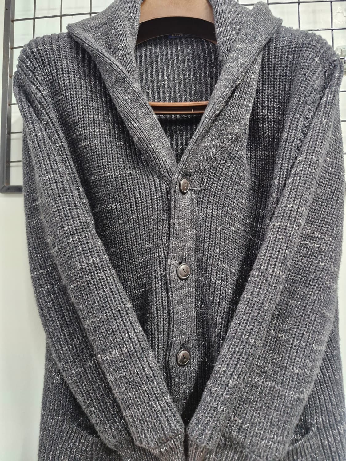 100L 폴로랄프로렌 숄 카라 니트 가디건 상품이미지5