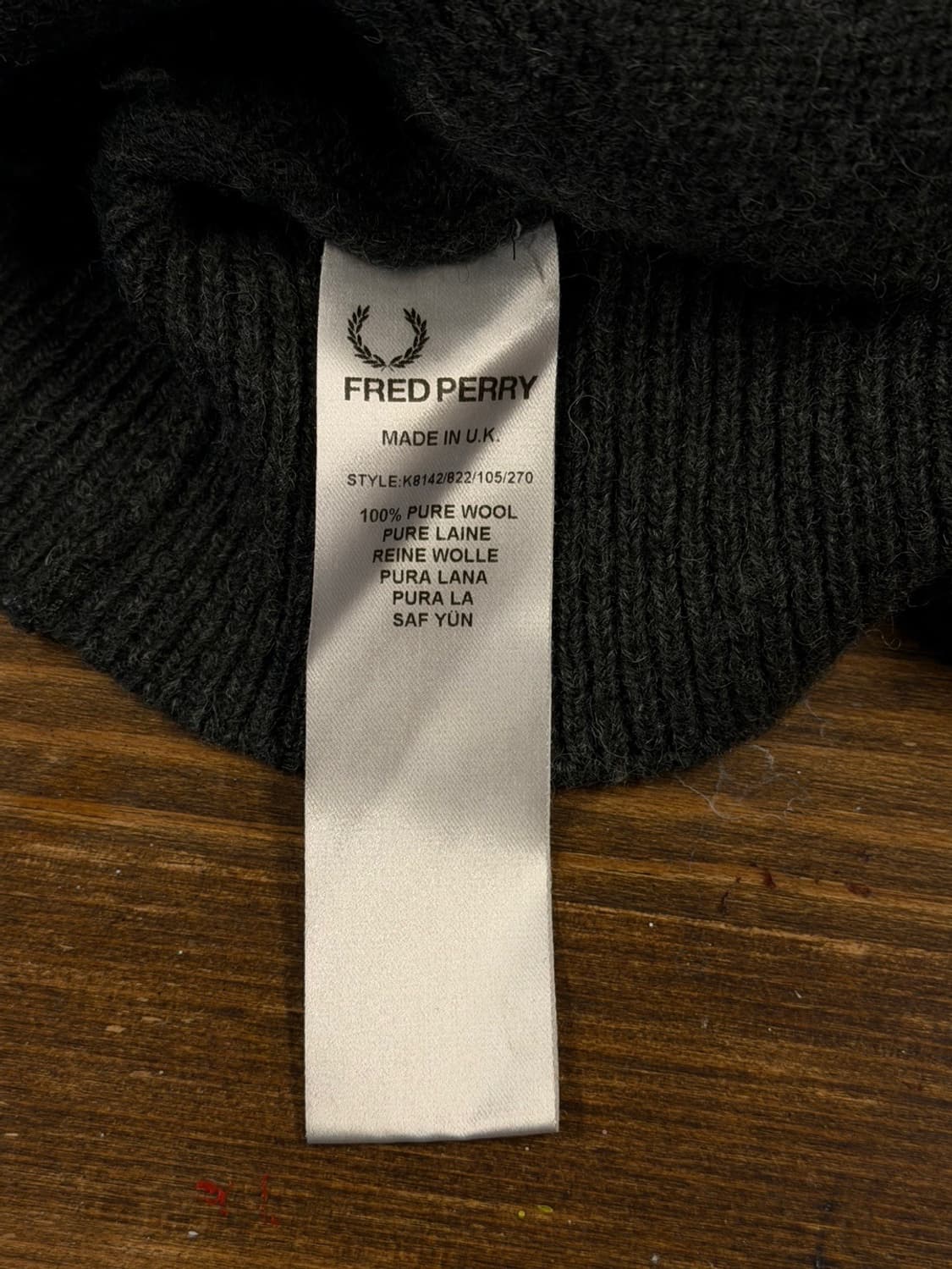 프레드페리 스코티쉬 니트 100 상품이미지10